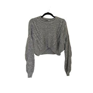 Urban Outfitters BDG Cropped Gray Sweater